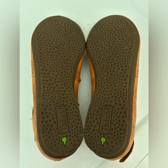 Think! Chilli Mary Jane Shoes Tan Size 8 US 39 EU - Picture 12 of 16